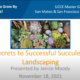 Secrets to Successful Succulent Landscaping Presentation